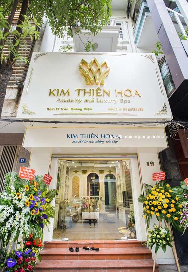 biển quảng cáo spa, mẫu biển spa