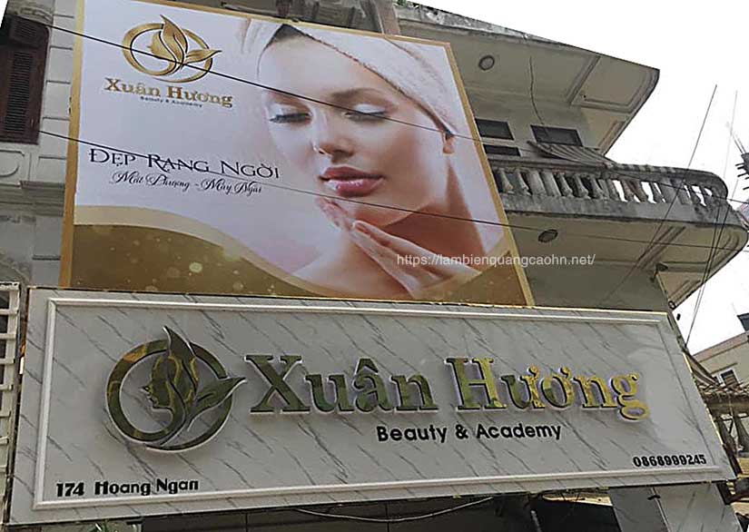 mẫu biển quảng cáo spa đẹp