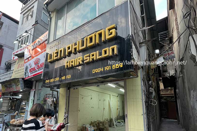 biển quảng cáo tóc đẹp, biển tóc đẹp, biển salon tóc