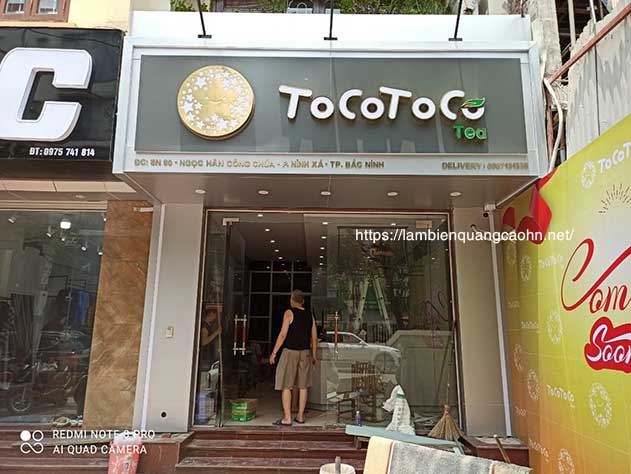 biển quảng cáo trà sữa, biển trà sữa