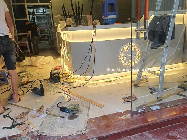 biển quảng cáo trà sữa, biển trà sữa