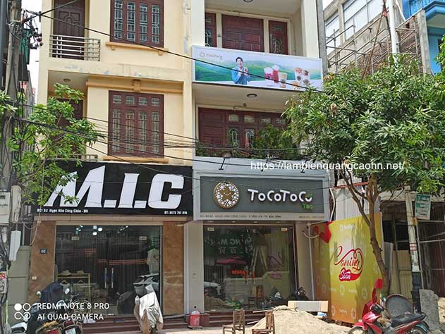 biển quảng cáo trà sữa, biển trà sữa