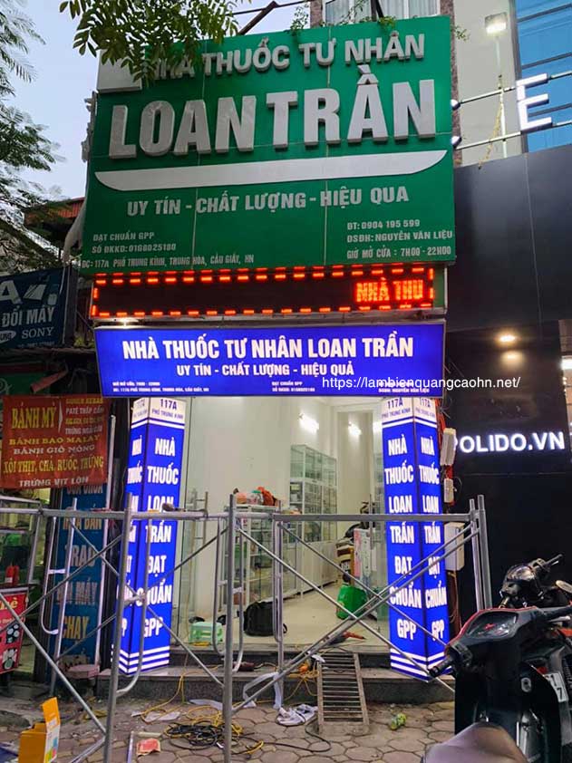 biển quầy thuốc đạt chuẩn GPP, biển quầy thuốc