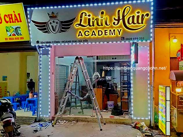 biển salon tóc, mẫu biển quảng cáo tóc đẹp
