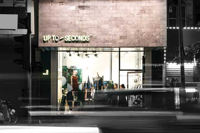 biển shop thời trang, biển cửa hàng thời trang, biển cửa hàng, làm biển quảng cáo