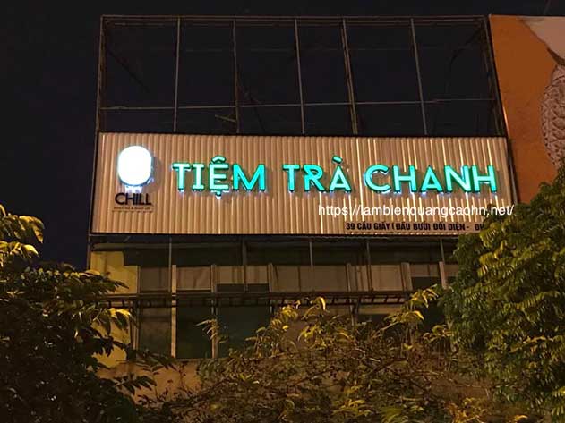 biển trà chanh, mẫu biển trà chanh đẹp, biển tiệm trà chanh, biển quảng cáo trà chanh