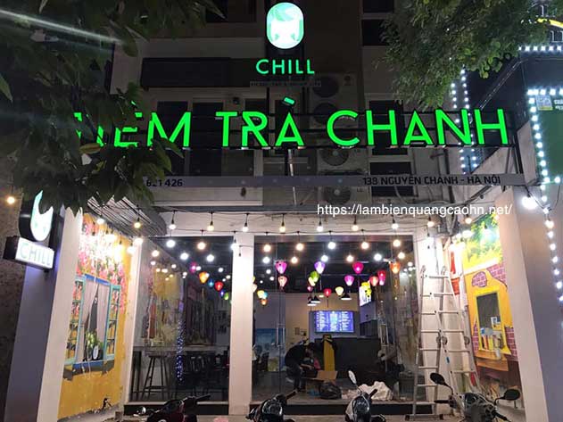 biển trà chanh, mẫu biển trà chanh đẹp, biển tiệm trà chanh, biển quảng cáo trà chanh