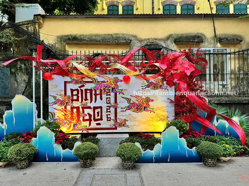 booth check in Tết