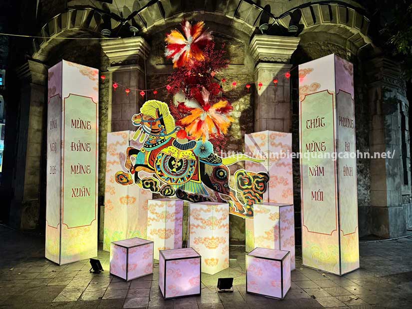 booth check in Tết