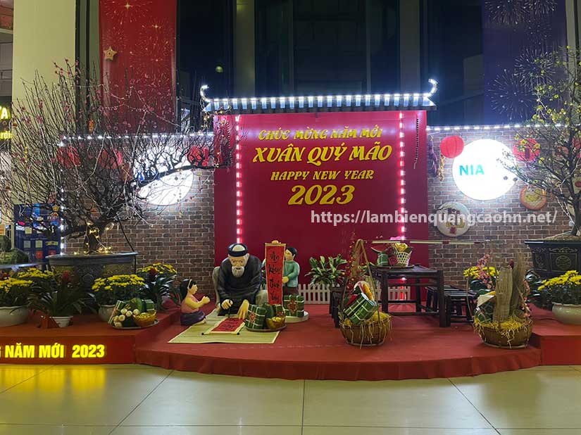 booth check in Tết