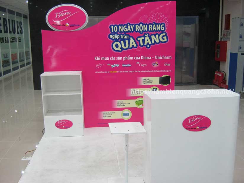 booth quảng cáo sự kiện