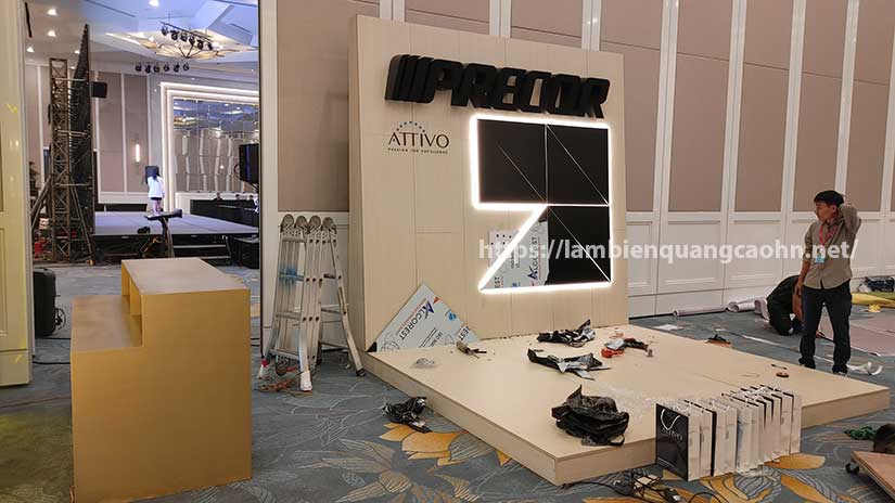 booth quảng cáo sự kiện