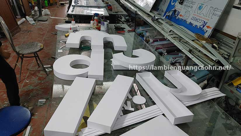 Chữ 3D sân khấu
