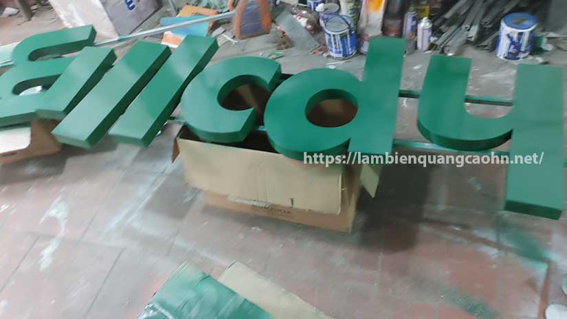 Chữ 3D sân khấu