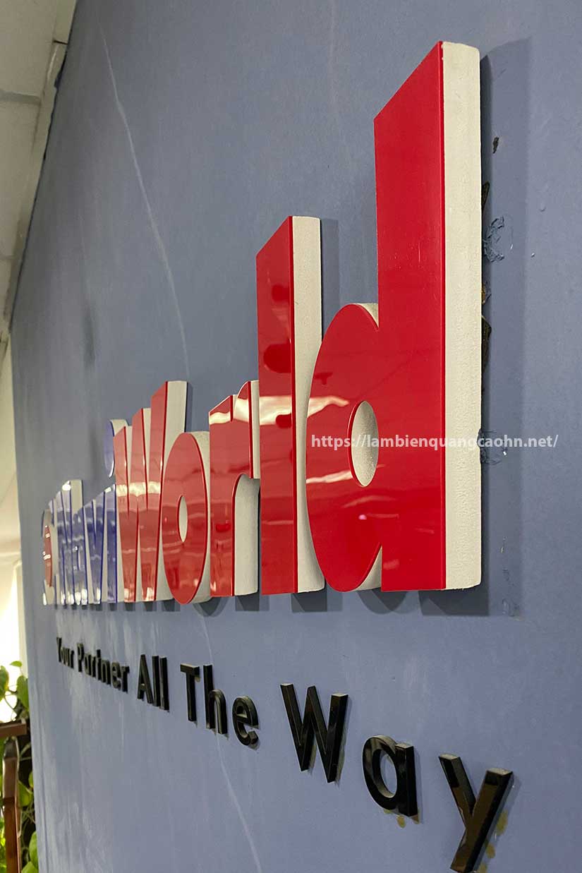 Logo mica nổi formex
