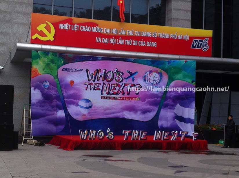 Chữ nổi 3D trang trí sự kiện