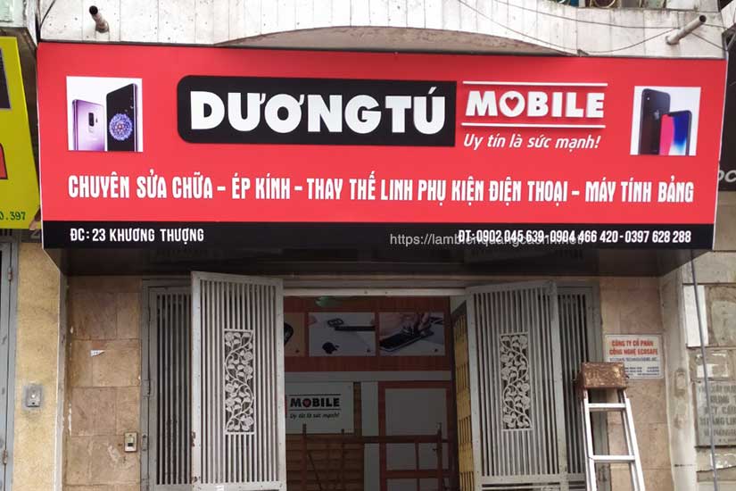 chữ nổi alu, biển alu chữ nổi