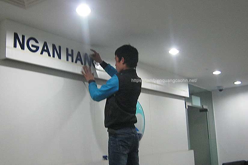 chữ nổi alu, biển alu chữ nổi