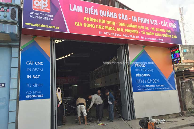 Công ty làm biển quảng cáo