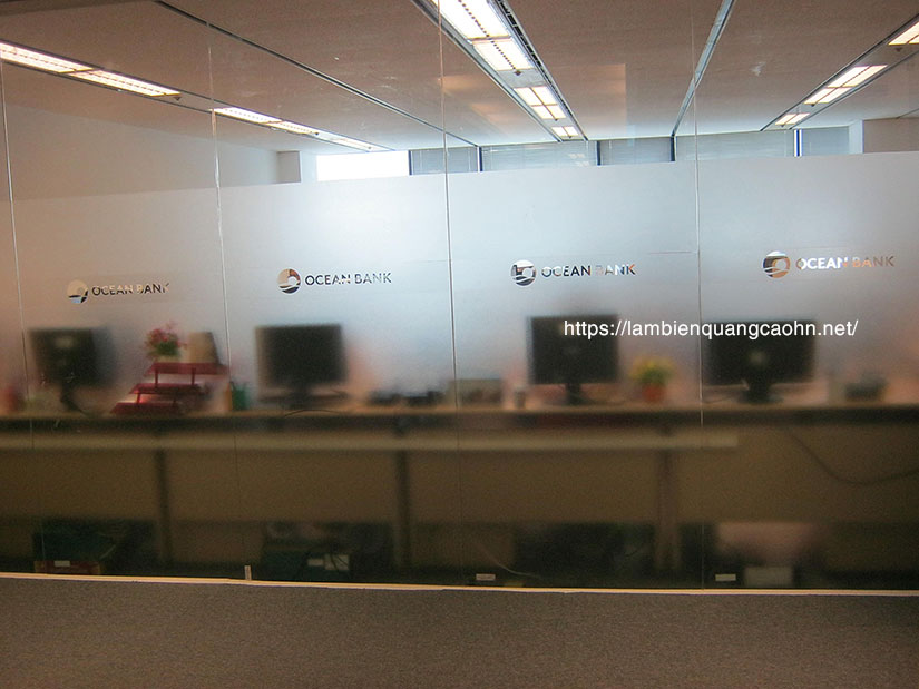 Dán kính mờ văn phòng, Giấy dán kính mờ, dán kính mờ, decal mờ dán kính, decal mờ.