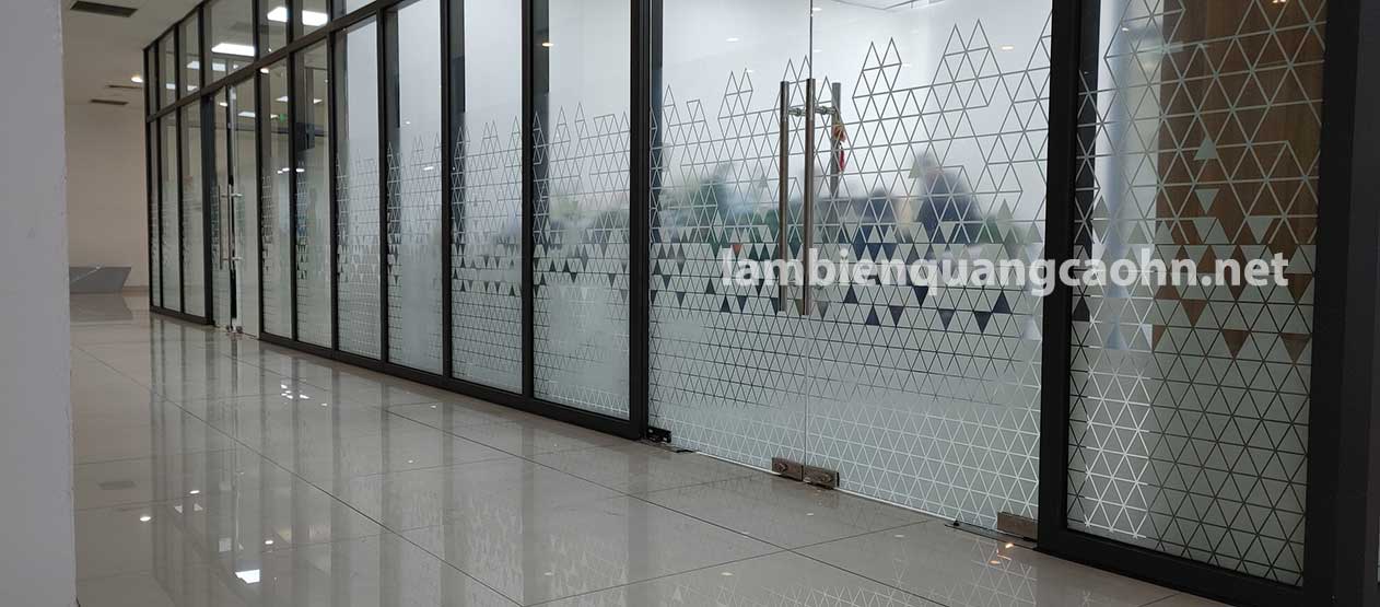 decal dán kính mờ hoa văn, decal mờ, dán kính văn phòng, dán decal kính