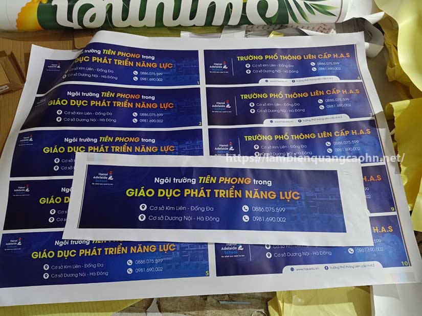 Decal nam châm dẻo