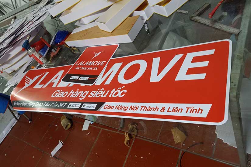 decal nam châm sát hạch lái xe, tập lái