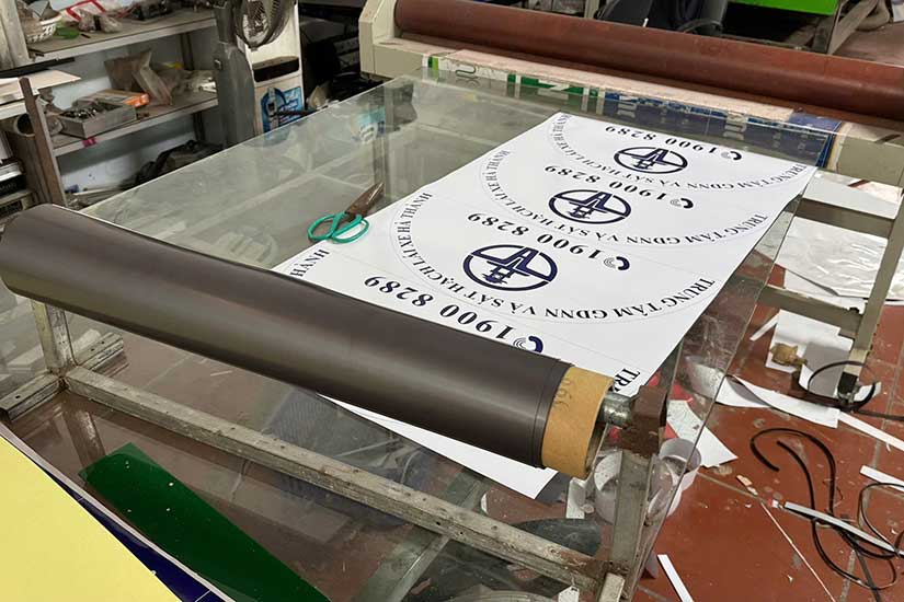 decal nam châm sát hạch lái xe, tập lái