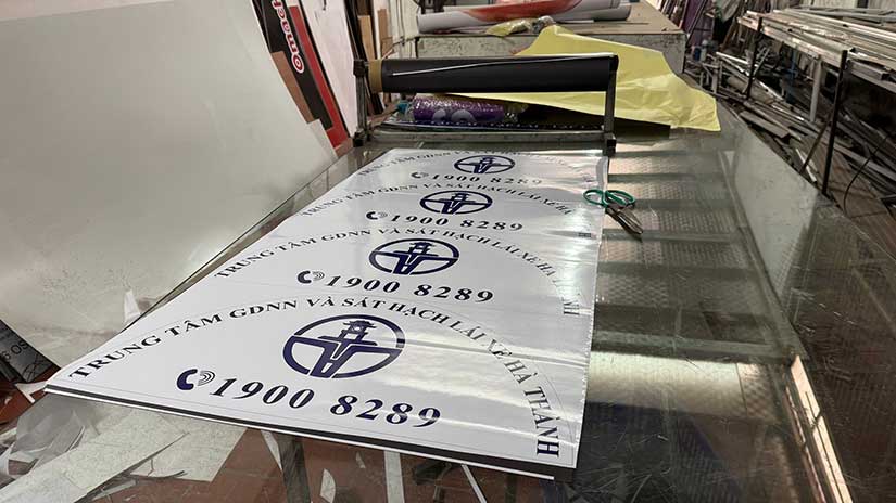 decal nam châm sát hạch lái xe, tập lái