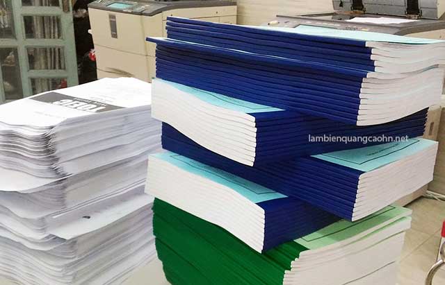 Nhận in màu, in đen trắng khổ A4 - A0, đóng gáy xoắn, đóng sổ sách, đóng bìa luận văn, photocopy tài liệu, văn bản, giấy tờ số lượng lớn không hạn chế tại Hà Nội