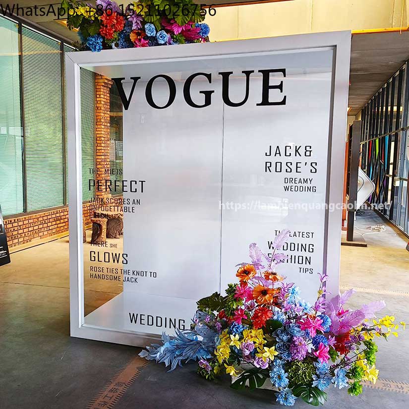 Khung hộp chụp ảnh check in