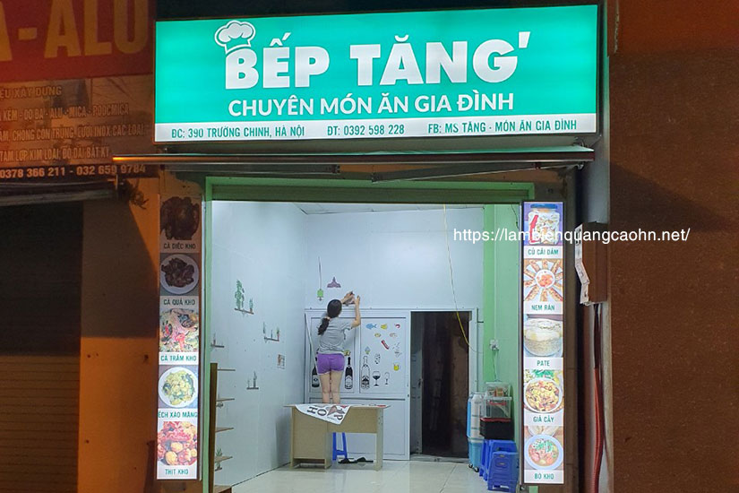 hộp đèn hiflex, biển hôp đèn, biển bạt hộp đèn, hộp đèn quảng cáo