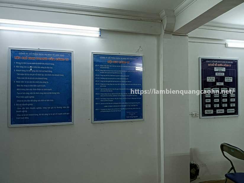 in biển công ty