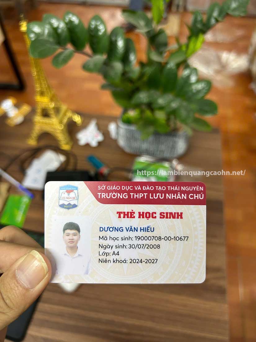 In card visit, name card