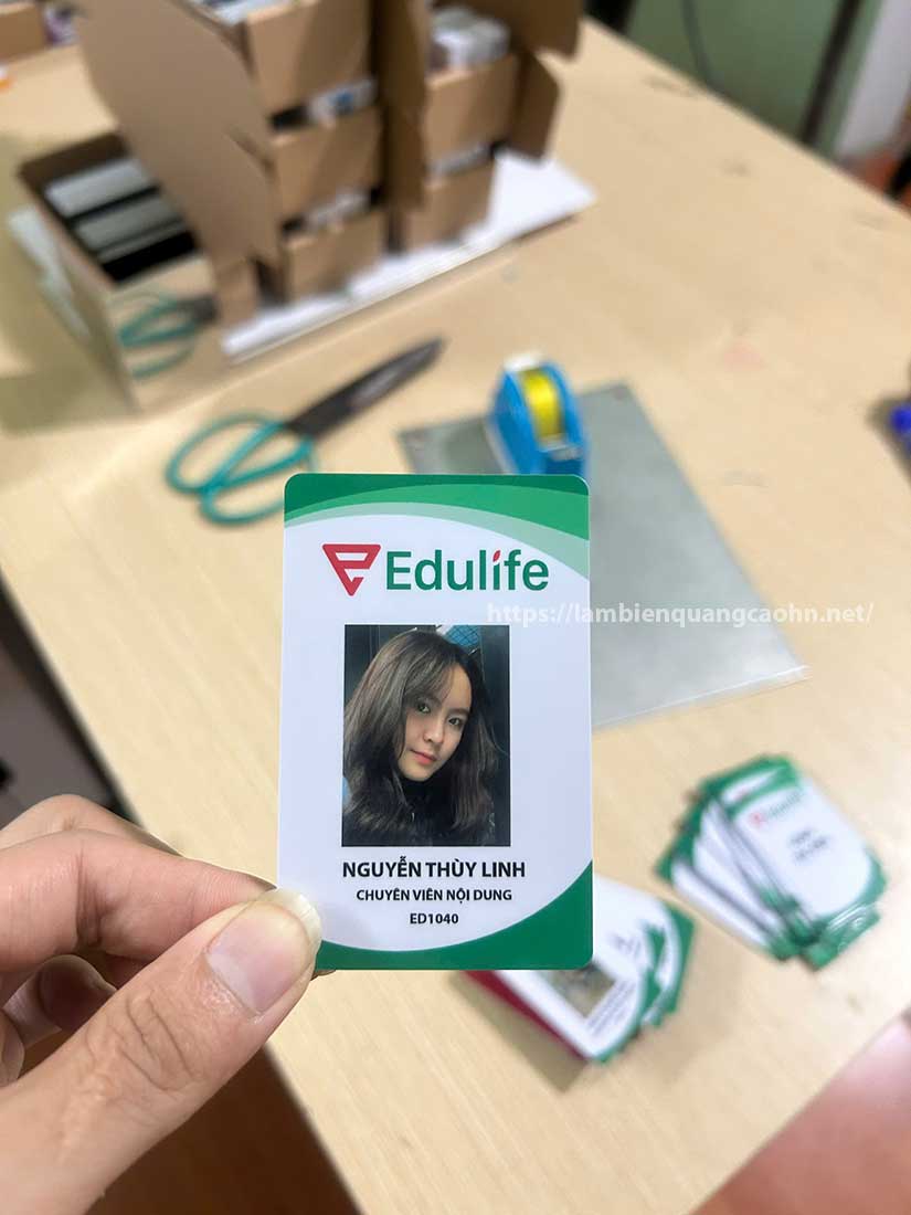 In card visit, name card