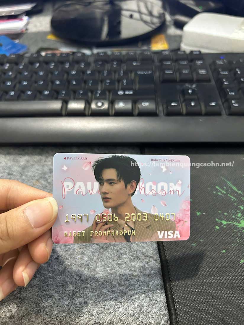 In card visit, name card