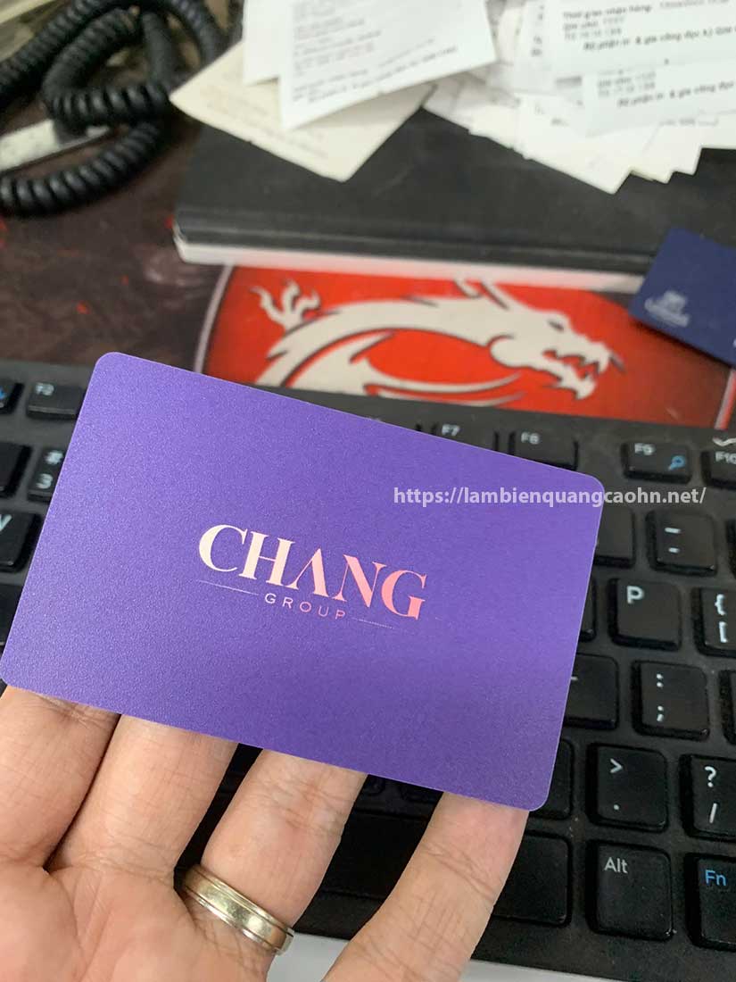 In card visit, name card