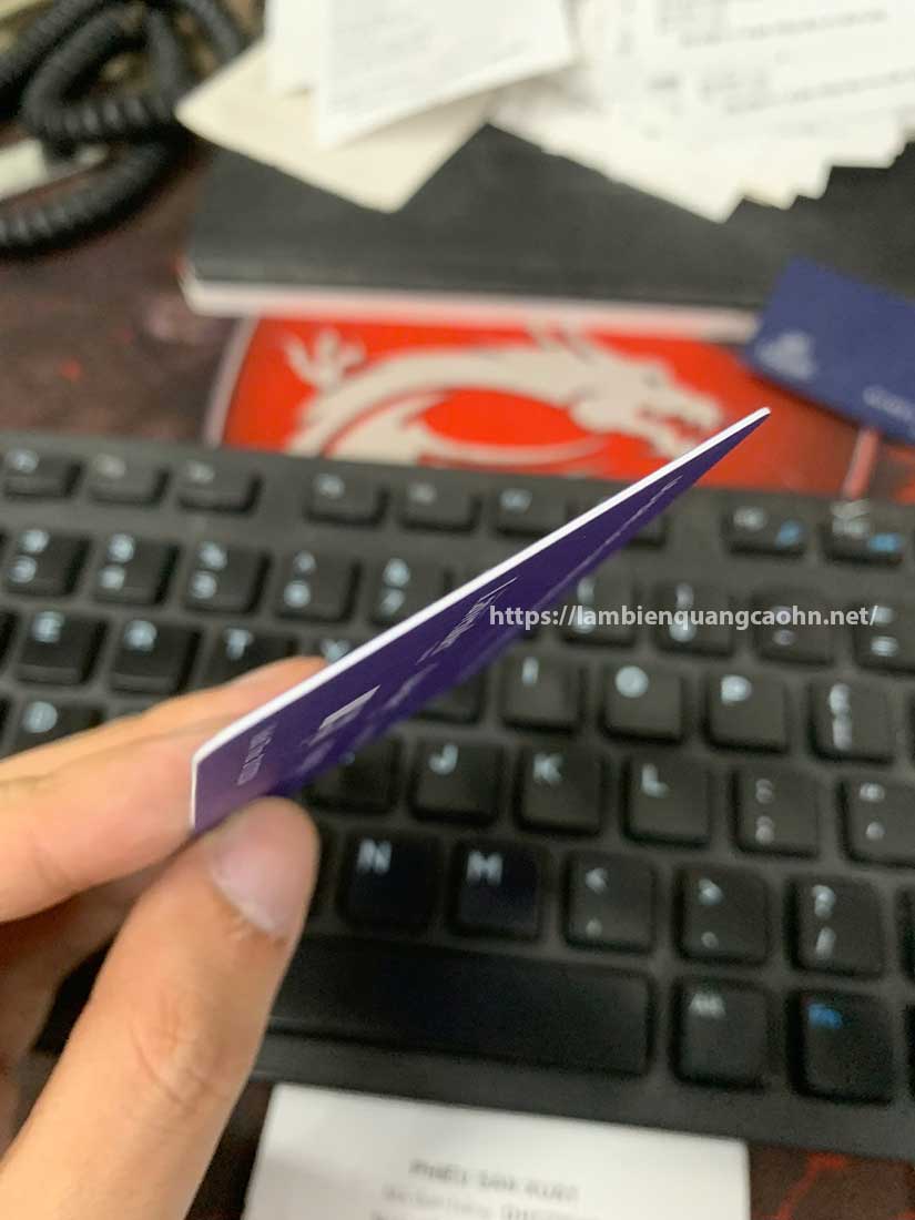 In card visit, name card