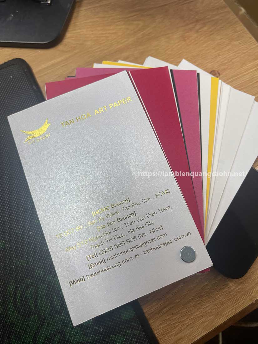 In card visit, name card