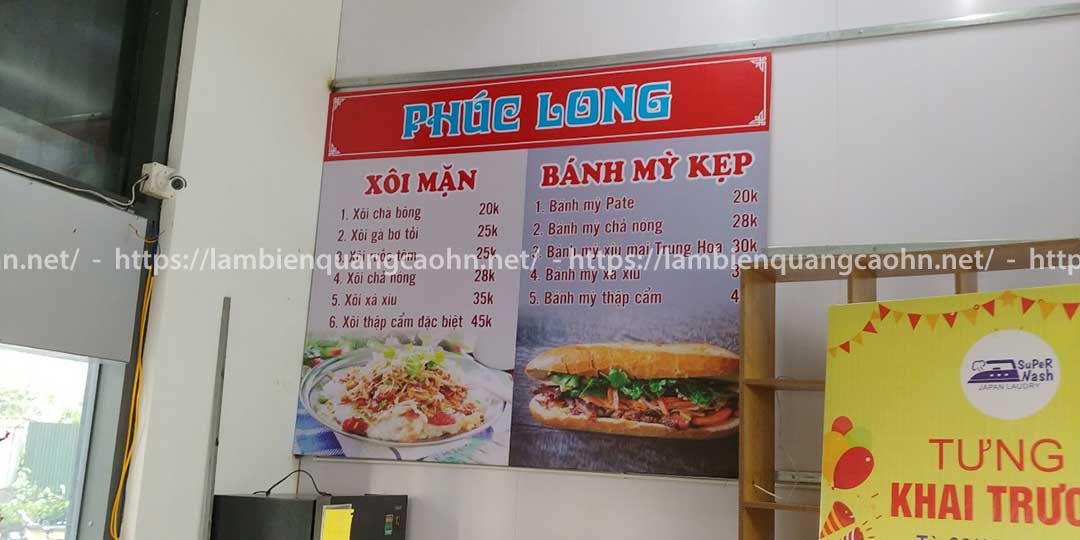 in bạt hiflex để làm biển cửa hàng, in bạt, biển bạt hiflex