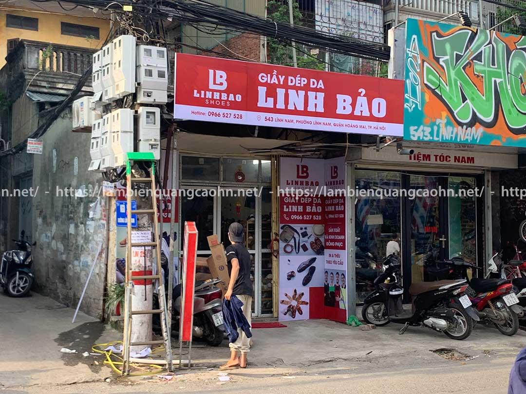 in bạt hiflex để làm biển cửa hàng, in bạt, biển bạt hiflex