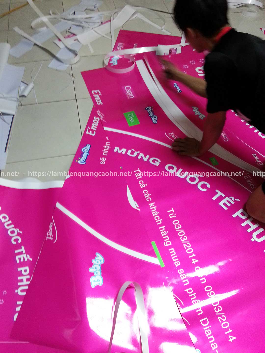 in decal pp bồi formex