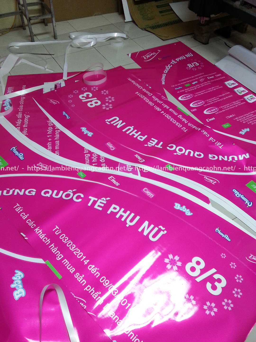 in decal pp bồi formex