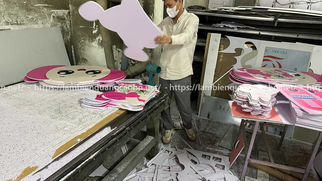 in decal pp bồi formex