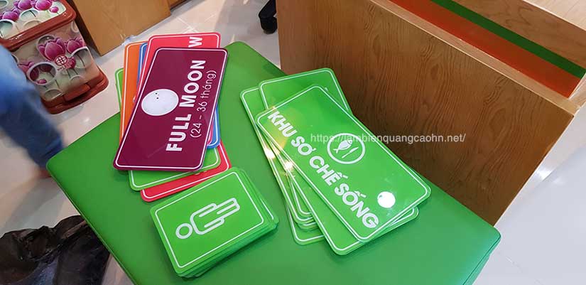 Kích thước biển công ty, kích thước biển quảng cáo theo phong thủy, biển tên công ty