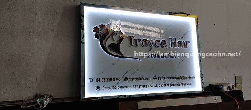 logo bán hàng online treo tường, logo live stream treo tường