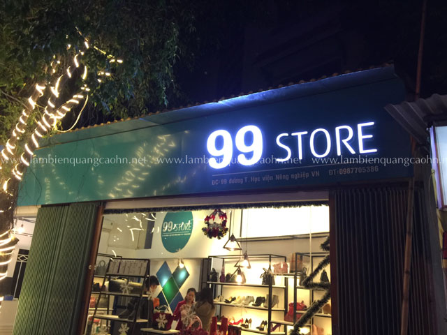 làm biển alu chữ nổi