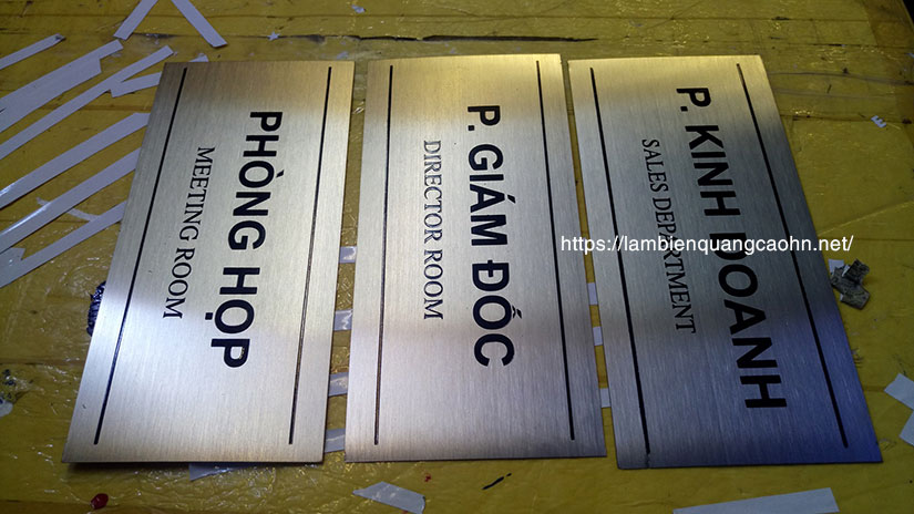 làm biển công ty, biển công ty, biển hiệu công ty