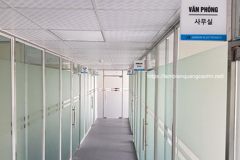 làm biển công ty, biển công ty, biển hiệu công ty