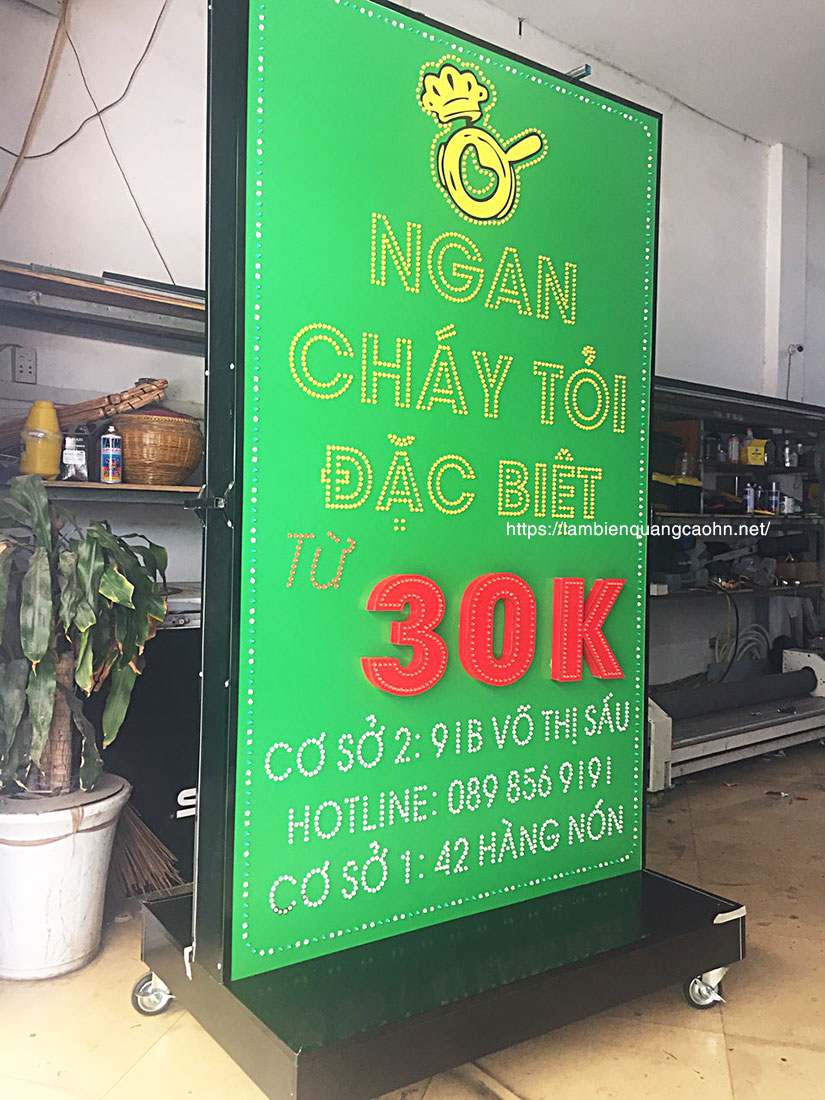 Làm biển LED, biển hiệu LED, biển vẫy LED, biển quảng cáo LED, biển cửa hàng, làm biển quảng cáo